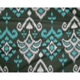 thumbnail image 4 of oneOone Polyester Lycra Fabric Damask Ikat Print Sewing Fabric BTY 56 Inch Wide, 4 of 4