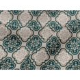 thumbnail image 4 of oneOone Viscose Jersey Tan Fabric Floral & Tiles Moroccan Sewing Craft Projects Fabric Prints By Meter 60 Inch Wide, 4 of 5