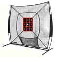 thumbnail image 1 of Baseball Hitting Training Target Net, 9-Grid Pitching Practice Net, Golf Softball Throwing Accuracy Target Screen for Outdoor Batting Drills, 1 of 6