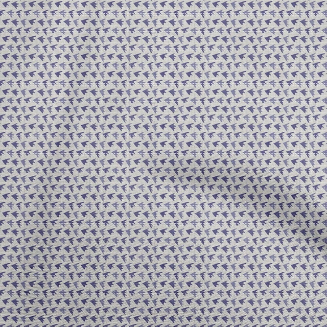oneOone Cotton Jersey Violet Fabric Texture Craft Projects Decor Fabric Printed By The Yard 58 Inch Wide