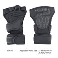 thumbnail image 2 of BKER Demi-Doigt Gym Respirant Demi-Doigt Musculation Usage Sport Entraînement Physique Entraînement, 2 of 6