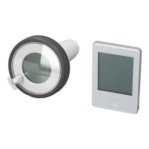Détecteur de température flottante, le compteur de température de piscine sans fil facile à lire facile à lire Solaire pour l'étang