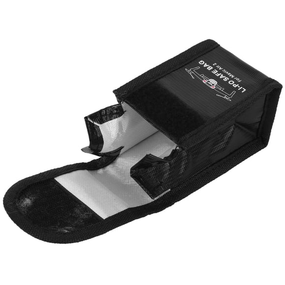 YLSHRF Sac de Sécurité de Batterie de Drone Antidéflagrant Boîtier de Protection de Stockage Ignifuge Adapté pour Air 2, Sac de Sécurité de Batterie de Drone, Organisateur de Batterie de Drone