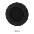 thumbnail image 4 of Ruiboury 1 Paire de Coussinets d'Écouteurs Ronds pour Casque de Jeu Protection Auditive Coussinets en Éponge Respirants 40mm, 4 of 6