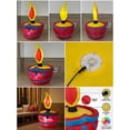 thumbnail image 3 of Diya Diwali Gonflable d'Extérieur, 3 of 4