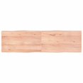 thumbnail image 1 of vidaXL Table Top Light Brown 180x50x(2-4)cm Treated Solid Wood Live Edge, 1 of 7
