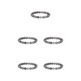 thumbnail image 1 of Redempat Fashionable And Comfortable To Wear Unisex Beaded Bracelets For Everyday Chic stripe 5Set, 1 of 6
