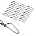 thumbnail image 4 of Bgsha 30 Pack Ball Bearing Fishing Swivels Snap Coastlock Fishing Line Connector, 4 of 9