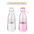 thumbnail image 2 of Portable Mini Electric Blender 300ml Juicer Cup 6 Blades for Smoothie Milkshake Juice Baby Food Built-in Rechargeable Battery for Travel Sports Kitchen Office Outdoors, 2 of 8