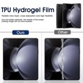 thumbnail image 2 of Zonyee 2 Sets Screen Protector for Samsung Galaxy Z Fold 6 - 7.6", Front/Back Full Coverage Soft Protective Film, Premium Folding,HD Clear Scratch Resistant, 2 of 9