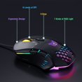 thumbnail image 2 of ONIKUMA G21 Clavier de Jeu RGB + Souris de Jeu RGB CW902 - Neuf, 2 of 3