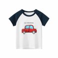 thumbnail image 2 of Vêtements d'Été pour Bébé Garçon T-Shirt à Col Rond à Manches Courtes en Coton Mode à Imprimé Anglais Tenue d'Été pour Bébé Garçon Vêtements d'Été pour Bébé Garçon Vêtements d'Été pour Bébé Garçon Bébé Garçon Shower de Bébé, 2 of 8