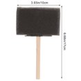 thumbnail image 2 of OULII 4Pack Rectangular Handle Sponge Paint Brushes with Wood and Sponge Material for Painting 17.0x10.0x0.6in, 2 of 8