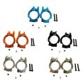 thumbnail image 4 of Ruiboury 2pièce Aluminium avant C-Hub Roulette Bloc pour Axial 1/10 JR ROCK RACER 90026 Améliorer Voiture RC Orange 1Set, 4 of 6