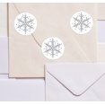 thumbnail image 4 of Great Papers! Sceaux Flocon de Neige 1 Pouces, Argent (903396), 4 of 4