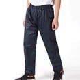 thumbnail image 4 of Ediodpoh Mens Rain Pants Single Pants Riding Thickened Rainproof Double Layer Breathable Navy M, 4 of 9