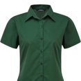 thumbnail image 2 of Premier Blouse en Popeline à Manches Courtes / Chemise de Travail Unie, 2 of 3