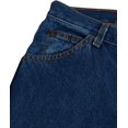 thumbnail image 4 of Dickies Mens Regular Straight Fit 5-Pocket Denim Jeans, 40W x 32L, 4 of 6