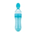 thumbnail image 1 of Nuby 2 Stage Silicone Squeeze Feeder for babies 4 months+, 1 of 9