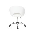 thumbnail image 3 of OSP Home Furnishings Milo Office Chair, White, 3 of 7