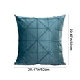 thumbnail image 3 of Wzzjkit Bedding Comforter Sets In Velvet Check Bed Headrest Backrest Cushions Soft Filling Suitable For Headboard Sofa And Floor Cushions Decorative Lumbar Support, 3 of 6