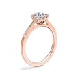 thumbnail image 4 of 0.55 Carat Excellent Round Cut Real Diamond New Design Solitaire Ring for Wedding Solid 18K Rose Gold Size 11, 4 of 8