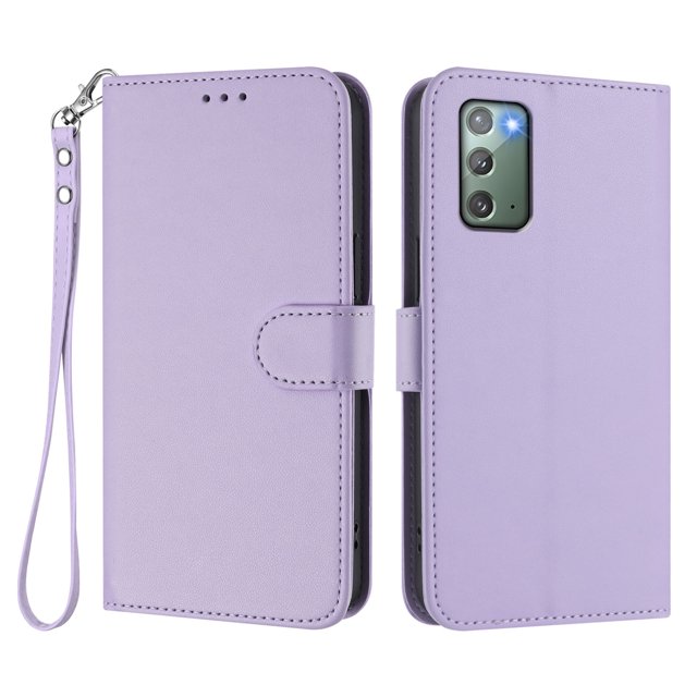 GANGXUN Wallet Case for Samsung Galaxy Note 20 – Magnetic Closure, RFID Blocking, Wrist Strap, Wireless Charging Compatible