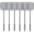 thumbnail image 1 of MR. SIGA Heavy Duty Long Handle Fly Swatter, Gray, 6 Pack, 1 of 1