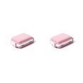 thumbnail image 2 of Baohd Pill Box Sealed Container Collapsible Tablet Organizer Storage Divider Camping Indoor Outdoor Health Care Dispenser straw pink 2Set, 2 of 6