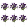thumbnail image 1 of Tyidzon 6PC Outdoor Artificial Flowers Realistic And Morning For Outdoor Decor And Arrangements, 1 of 5