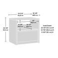 thumbnail image 2 of Sauder Harvey Park Engineered Wood Bedroom Nightstand in Pacific Maple, 2 of 11