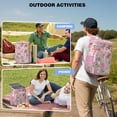 thumbnail image 4 of Country Rustic Wildflower Insulated Cooler Backpack, Leakproof Waterproof Lunch Backpack for Farmhouse Style Outdoor Activities, 4 of 6