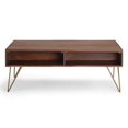 thumbnail image 3 of Simpli Home Hunter Industrial Contemporary Lift Top Coffee Table with Metal, Umber Brown, 3 of 5