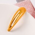 thumbnail image 1 of Metal Snap Hair Clip Metal Snap Hair Pins Snap Hair Clip Metal Hair Barrettes Snap Hair Clips Metal Bright Color Cute Prevent Slip Hair Barrettes Hair Accessories For GirlsS159-7, 1 of 1