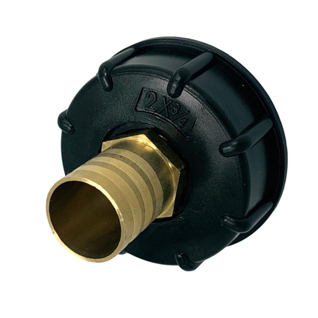 1000L IBC Bac Adaptateur de Connexion, 2 Pouces Fil Grossier à l'Intérieur