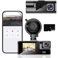 thumbnail image 1 of EIMELI Dash Cam Front and Inside 1080P FHD Dash Camera for Cars with Infrared Night Vision 140 Degrees Wide Parking Monitor Loop Recording APP, 1 of 5
