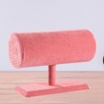 thumbnail image 2 of pitrice Sturdy Hairband Display Stand Soft Flocking for Bracelet Jewelry Necklace Pink, 2 of 8