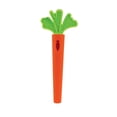thumbnail image 3 of Nûby 100% Soft Silicone Carrot Tube Baby Teether, for Children 3 Months+, 3 of 6