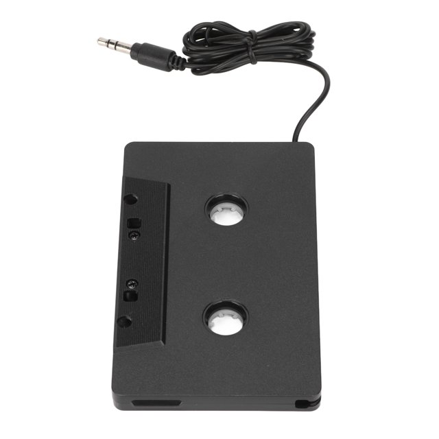 Car Cassette Adapter, Cord Cassette Adapter 3.5mm Headphone Jack 4 Channel Reliable Performance For Tablets For Phones For Car Speaker