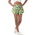 thumbnail image 3 of Flowy Pants for Women High Waisted Women Drawstring Shorts Casual Summer Flowy High Waisted Spors Shorts Quick Dry Cute Printed Beach Short Pants Shorts for Women Casual Summer, 3 of 6
