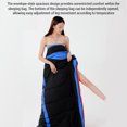 thumbnail image 2 of Envelope Sleeping Bag 3-Level Temperature Adjustable Warm Sleeping Bag Suitable for Camping and Hiking, 2 of 8