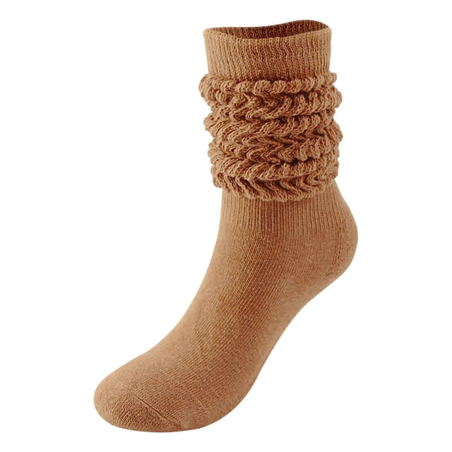 Slouch Socks Women Thigh High Boot Socks Soft Scrunch Socks