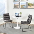 thumbnail image 4 of Homy Casa Set of 2 Tufted Upholstery Conference Chairs, 4 of 11
