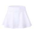 thumbnail image 2 of Jupe Patineuse Basique Polyvalente Extensible Évasée Décontractée Mini Jupe Athlétique Séchage Rapide Jupe Courte Legging pour Femmes Basique Solide Jupe-Short Évasée & Jupes de Tennis pour Femmes, 2 of 7