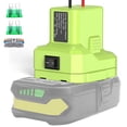 thumbnail image 1 of Adaptateur de Roue d'Alimentation Portable Connecteur d'Alimentation Isolé Compatible avec RYOBI BPL-1815 BPL-1820G BPL18151 BPL1820 P102 P1, 1 of 5