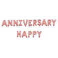 thumbnail image 4 of Miangastore 16 Inch HAPPY ANNIVERSARY Letters Balloons Decorative Aluminum Film Balloons Set for Wedding Party (Rose Gold), 4 of 8