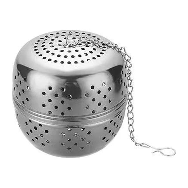 Stainless Steel Mesh Tea Ball,Stainless Steel Mesh Tea Infuser, Tea Strainer,Tea Infuser Filter For Loose Leaf Tea,Reusable Mesh Tea Interval Diffuser Strainer For Cup And Teapot,2.48x2.95 inches