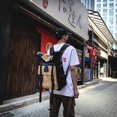 thumbnail image 4 of Fashion Men Female Oxford Large Capacity Bags Preppy Style Leather Backpacks, 4 of 4