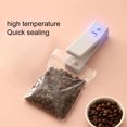thumbnail image 4 of TopLLC USB Rechargeable Magnetic Suction Sealing Machine,Mini Bag Sealer, 2 In 1 Heat Sealer For Snacks, Rechargeable Handheld Plastic Bag Resealer, 4 of 5