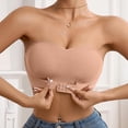 thumbnail image 1 of MIONGO Front Closure Strapless Bra for Everyday Comfort and Leisure Activities - Versatile Design for All Seasons, 1 of 4
